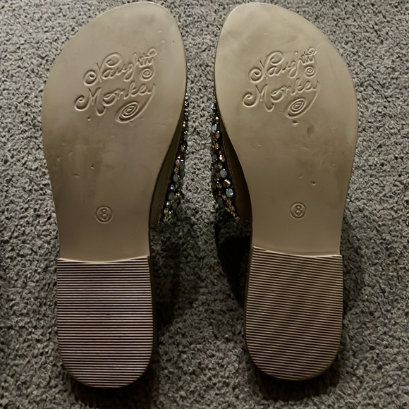 Naughty Monkey gem sandals size 8 - Picture 4 of 4
